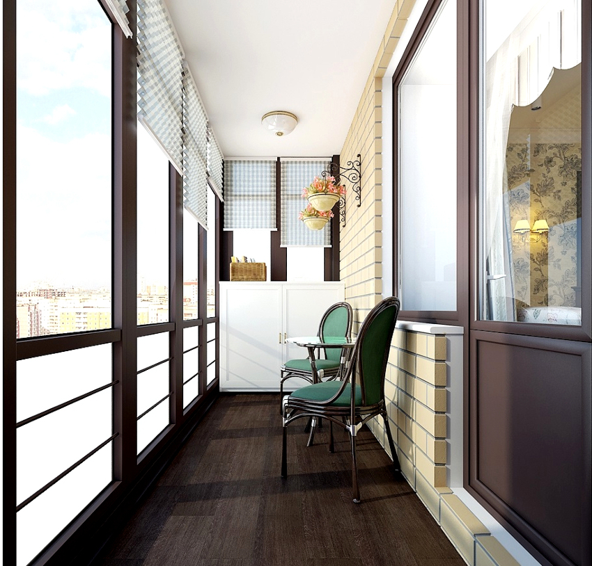 За облицоване на пода на балкона използвайте: линолеум, ламинат и керамични плочки За облицоване на пода на балкона използвайте: линолеум, ламинат и керамични плочки