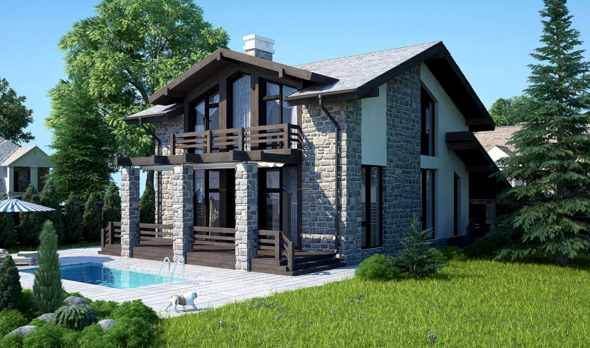 En individuell hytteplan er nødvendig når eierne ønsker å oppfylle en ikke-standard idé En individuell hytteplan er nødvendig når eierne ønsker å oppfylle en ikke-standard idé