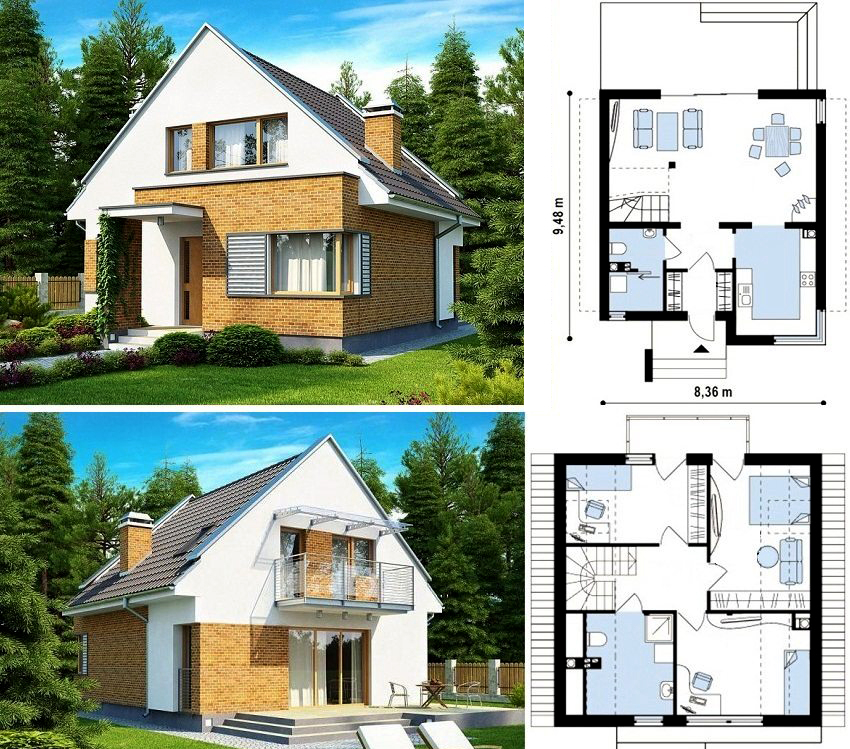 Moderne bygninger sørger for stuer og under taket Moderne bygninger sørger for stuer og under taket