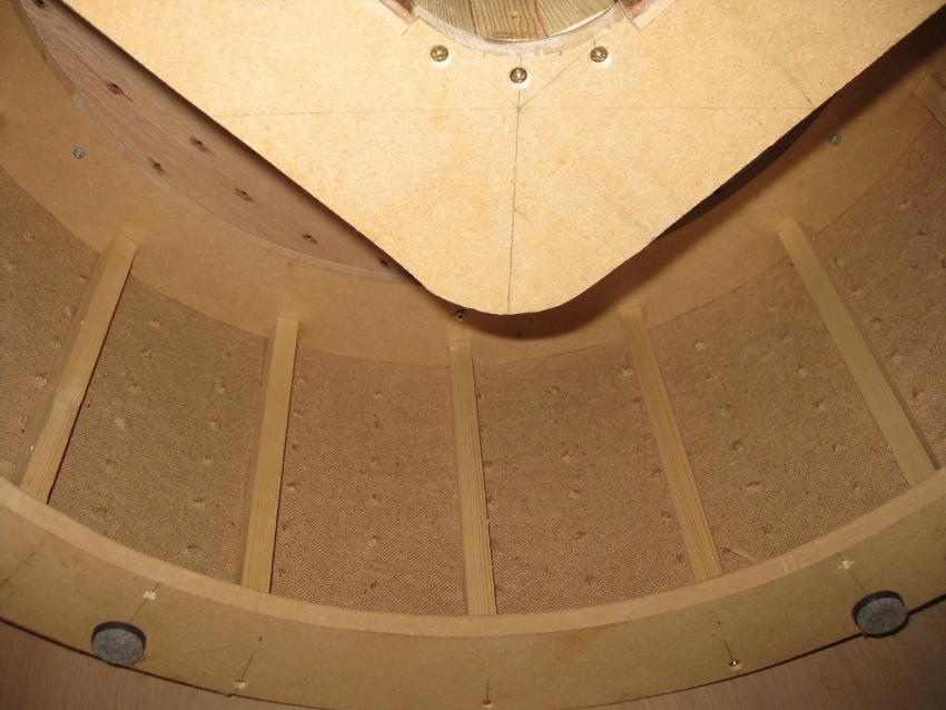 Rammedetaljer fastgøres med selvskærende skruer Rammedetaljer fastgøres med selvskærende skruer