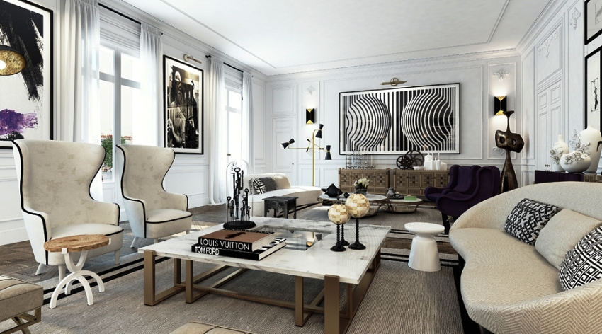 Súčasný dizajn spočíva v použití neutrálnej farebnej palety Súčasný dizajn spočíva v použití neutrálnej farebnej palety