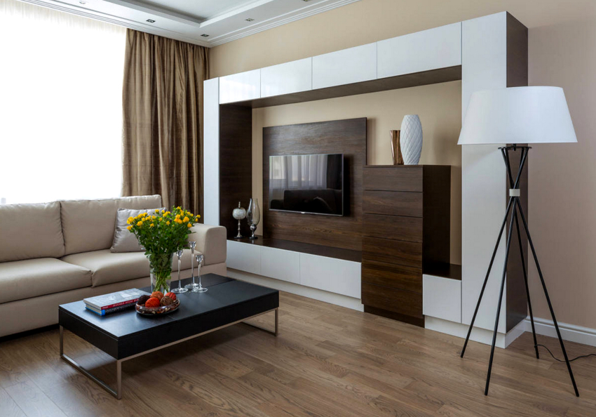 Das Interieur im Stil des Minimalismus gilt als am einfachsten wahrzunehmen. Das Interieur im Stil des Minimalismus gilt als am einfachsten wahrzunehmen.