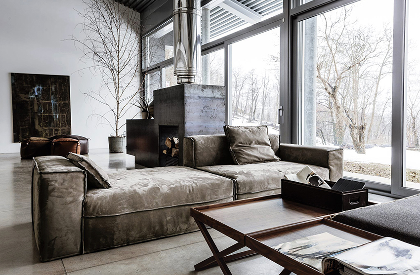 ספה נוחה גדולה אמורה להפוך לחלק בלתי נפרד מהלופט. ספה נוחה גדולה אמורה להפוך לחלק בלתי נפרד מהלופט.