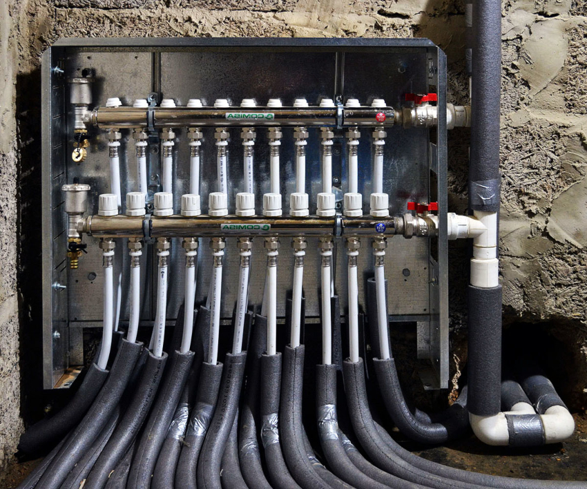 The cabinet for the distribution unit can be made independently or purchased ready-made The cabinet for the distribution unit can be made independently or purchased ready-made