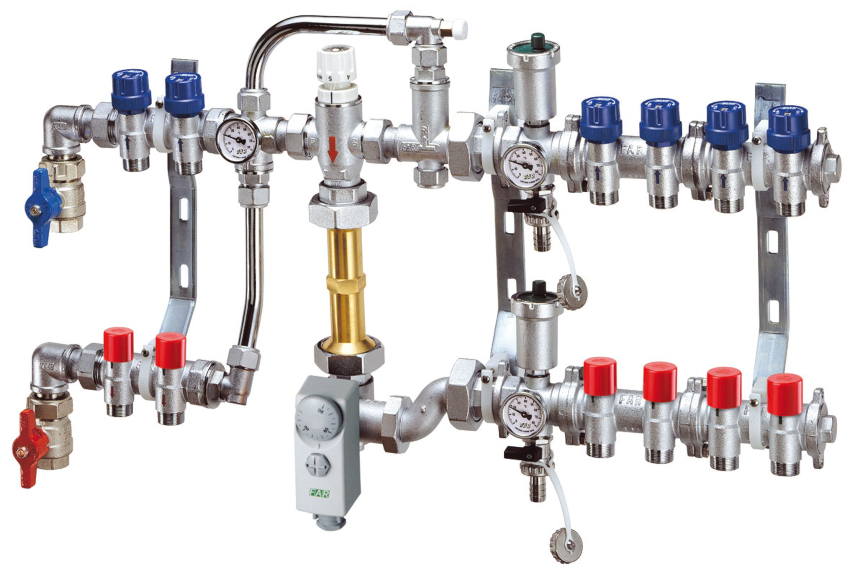 Installing a heating manifold is the most efficient and reliable option for a private house. Installing a heating manifold is the most efficient and reliable option for a private house.