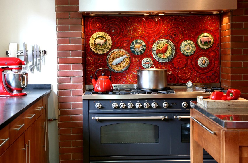 Roșul conferă camerei un caracter Roșul conferă camerei un caracter