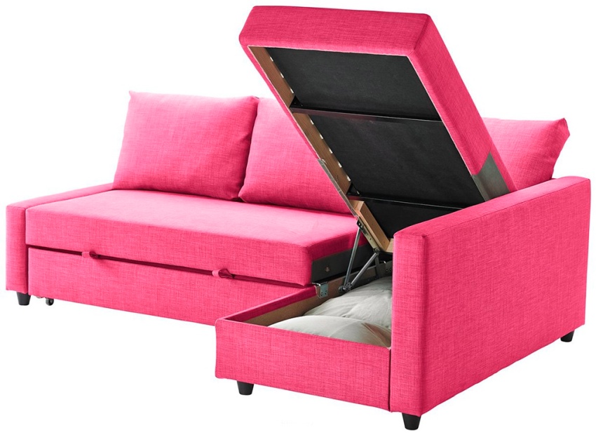 Hjørneskuffer kan brukes til å oppbevare sengetøy og diverse kjøkkenutstyr Hjørneskuffer kan brukes til å oppbevare sengetøy og diverse kjøkkenutstyr