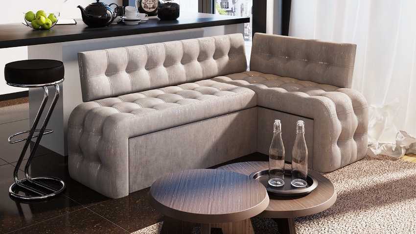 Dimensjonene på hjørnet avhenger direkte av kjøkkenets behov og dimensjoner Dimensjonene på hjørnet avhenger direkte av kjøkkenets behov og dimensjoner