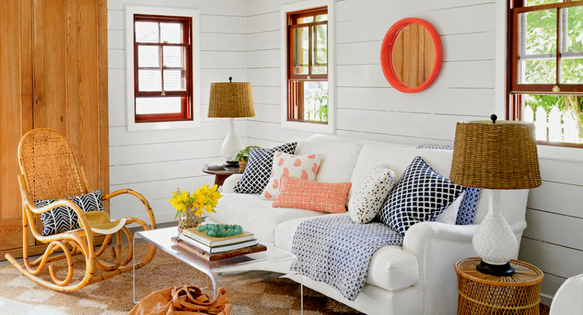 Ang mga pader ay dapat na tapos na eksklusibo sa mga ilaw na kulay, bilang isang resulta kung saan ang panloob na puwang ay biswal na palawakin Ang mga pader ay dapat na tapos na eksklusibo sa mga ilaw na kulay, bilang isang resulta kung saan ang panloob na puwang ay biswal na palawakin