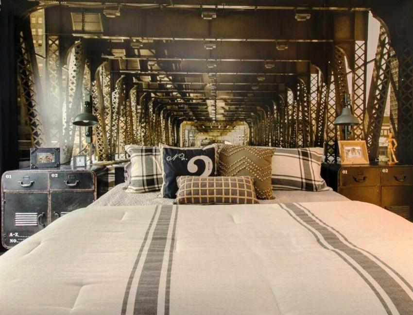 3D effect wallpapers are often used in loft-style interiors 3D effect wallpapers are often used in loft-style interiors