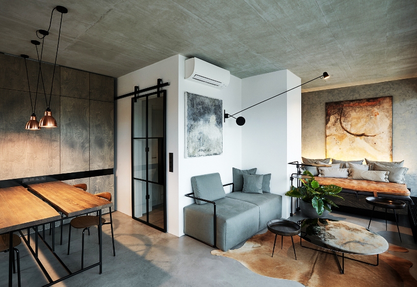 Loft-style wallpapers are characterized by simplicity of shades and lack of catchy details. Loft-style wallpapers are characterized by simplicity of shades and lack of catchy details.