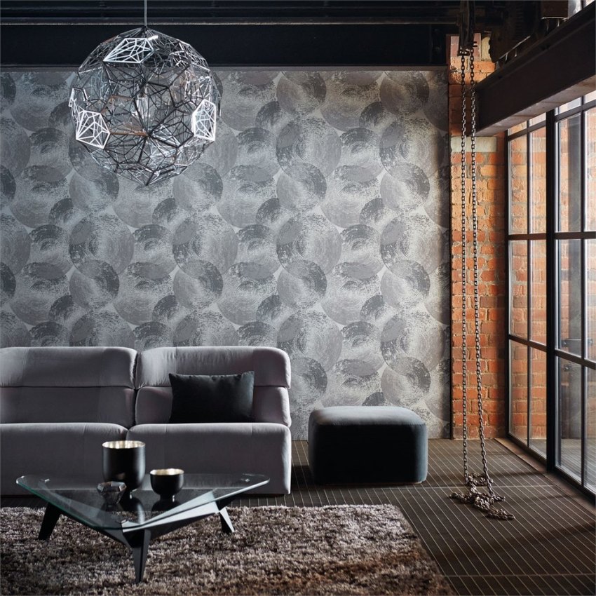 Loft is predominantly a light and muted design, so you need to choose wallpaper in pastel and cold colors Loft is predominantly a light and muted design, so you need to choose wallpaper in pastel and cold colors