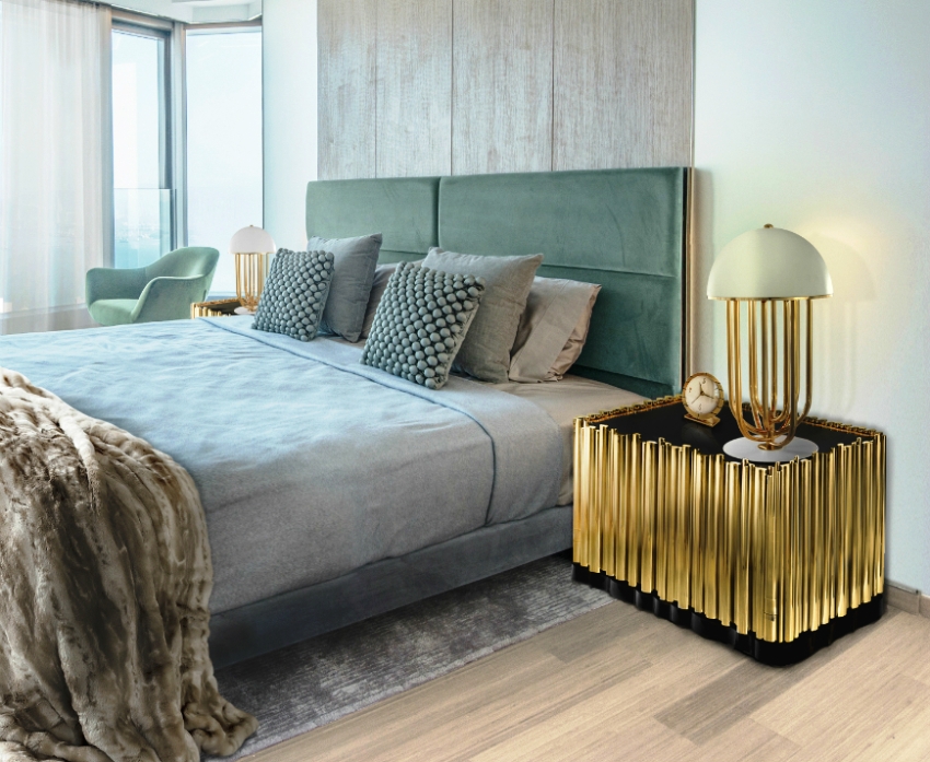 Nachttische unterscheiden sich in Form, Anzahl der Regale, Art und Lage, Herstellungsmaterial und Größe Nachttische unterscheiden sich in Form, Anzahl der Regale, Art und Lage, Herstellungsmaterial und Größe