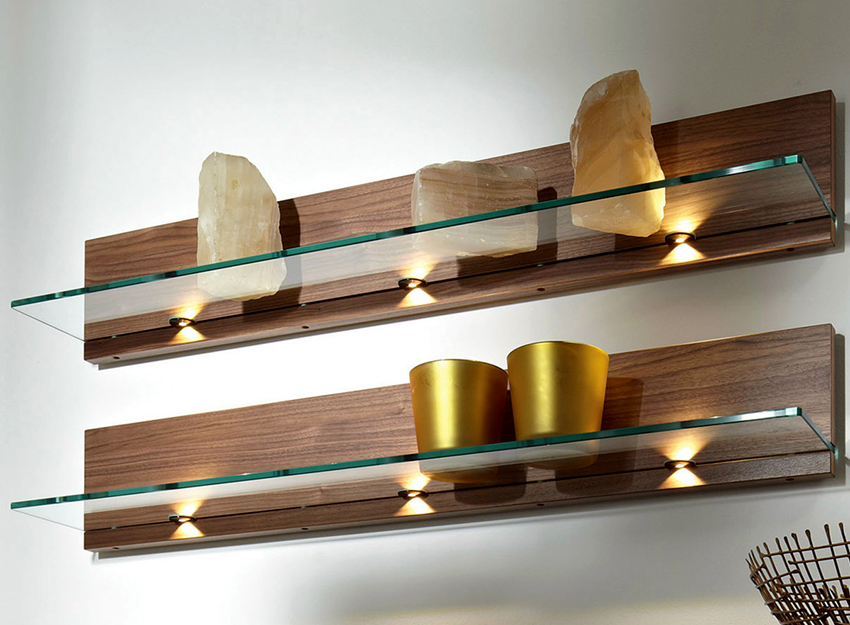 Mabilis at madaling paraan upang ayusin ang mga istante ng salamin - gamit ang isang kahoy na strip Mabilis at madaling paraan upang ayusin ang mga istante ng salamin - gamit ang isang kahoy na strip