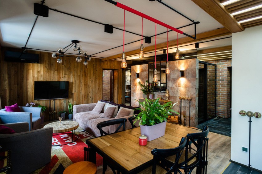 Cư dân của megalopolis, những người coi trọng tiến bộ kỹ thuật và không thích tạo gánh nặng cho mình với nhiều đồ lặt vặt thích phong cách hiện đại trong nội thất Cư dân của megalopolis, những người coi trọng tiến bộ kỹ thuật và không thích tạo gánh nặng cho mình với nhiều đồ lặt vặt thích phong cách hiện đại trong nội thất