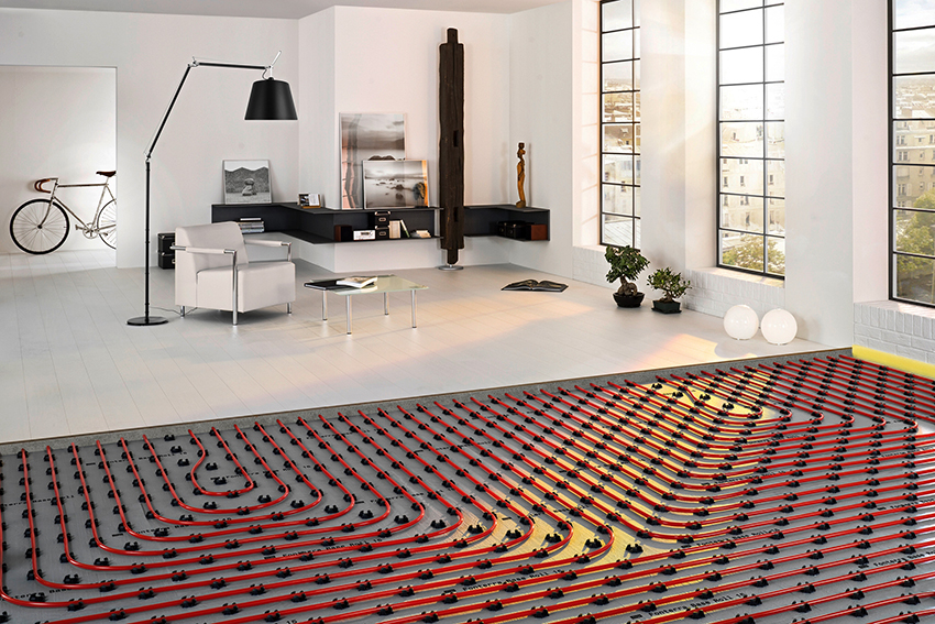 En af de alternative måder at varme et hus på er et varmt gulvsystem. En af de alternative måder at varme et hus på er et gulvvarmesystem.