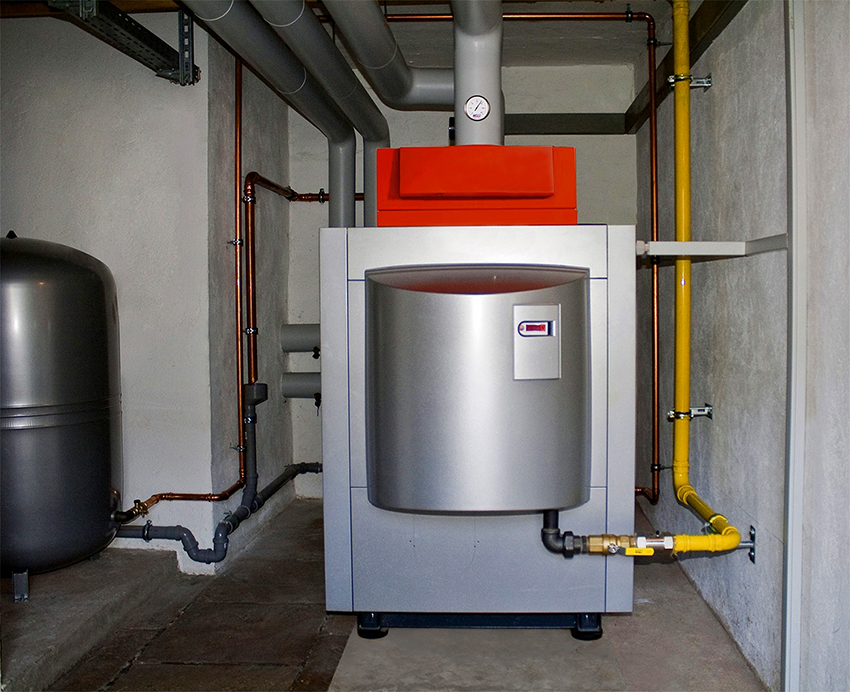 Gasfyrede kedler er meget økonomiske Gasfyrede kedler er meget økonomiske