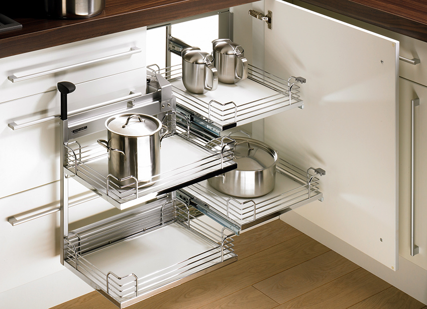 Skuffer med kuglestyr kan understøtte over 30 kg Skuffer med kuglestyr kan understøtte over 30 kg