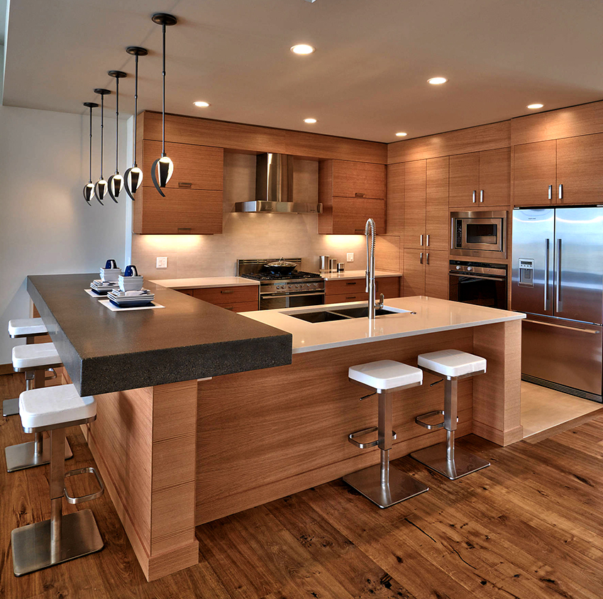 Bucătăriile maro arată neutru, deci nu atrag prea multă atenție și nu se plictisesc. Bucătăriile maro arată neutru, deci nu atrag prea multă atenție și nu se plictisesc.