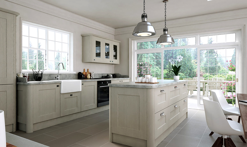 Nuanțele albe vor arăta bine într-o varietate de stiluri de bucătărie Nuanțele albe vor arăta bine într-o varietate de stiluri de bucătărie