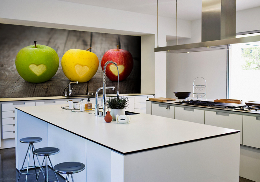 Tapetai su ryškiu natiurmortu bus geras sprendimas virtuvės interjerui. Tapetai su ryškiu natiurmortu bus geras sprendimas virtuvės interjerui.