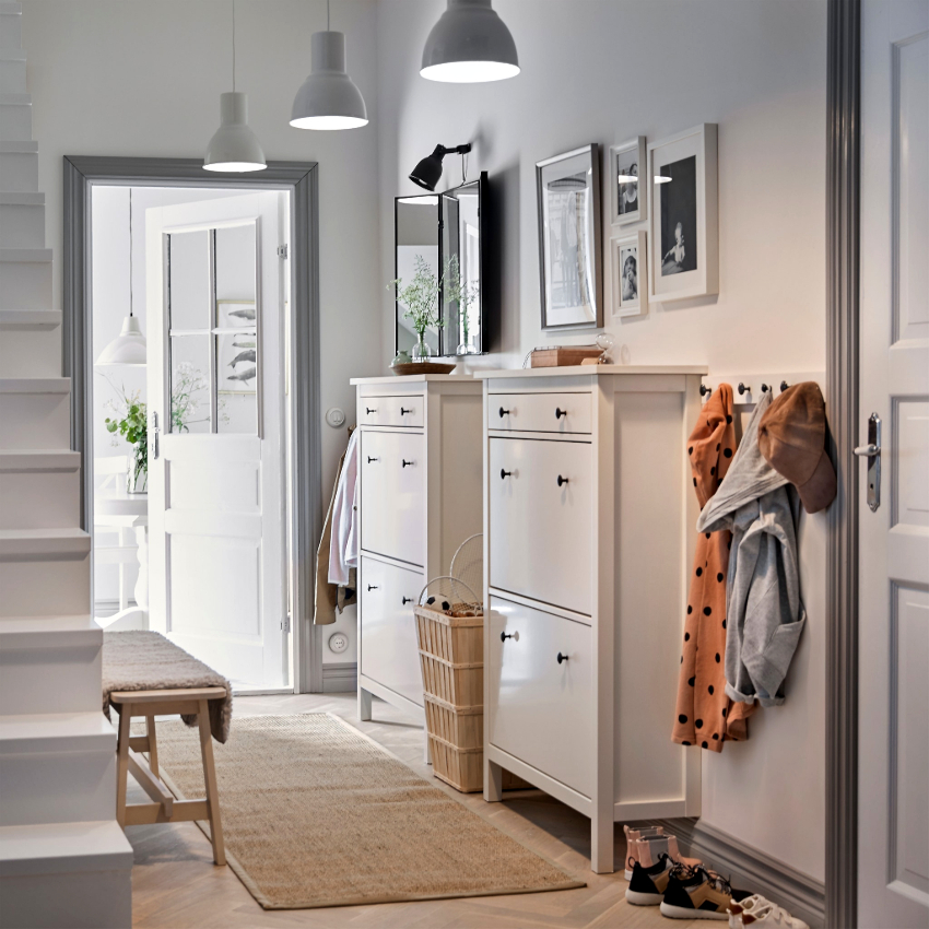 Gangens design skal overlappe det indre af resten af værelserne. Gangens design skal overlappe det indre af resten af værelserne.