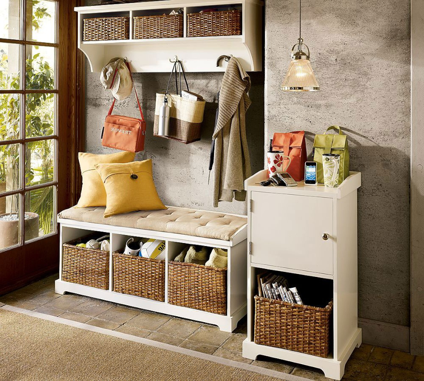 Neutrale lyse farver er et fremragende valg til dekoration af gangvægge Neutrale lyse farver er et fremragende valg til dekoration af gangvægge