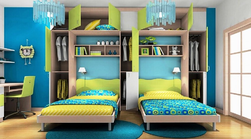 Die Hebestruktur ermöglicht es Ihnen, beide Liegeplätze im Schrank zu verstecken Die Hebestruktur ermöglicht es Ihnen, beide Liegeplätze im Schrank zu verstecken