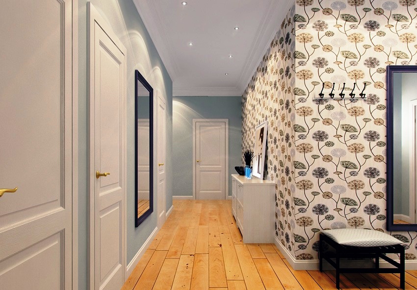 Pri výbere tapety musíte brať do úvahy veľkosť chodby a jej osvetlenie. Pri výbere tapety musíte brať do úvahy veľkosť chodby a jej osvetlenie.