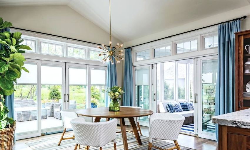 Abans de triar un model de cortines per a la cuina, heu de decidir amb antelació el seu color Abans de triar un model de cortines per a la cuina, heu de decidir amb antelació el seu color