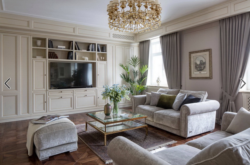 Nowoczesna ściana do salonu powinna zapewniać miejsce na telewizor Nowoczesna ściana do salonu powinna zapewniać miejsce na telewizor