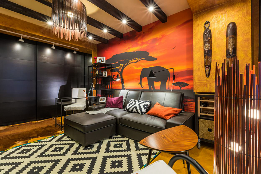 Moderne hjørnesofaer er preget av strenge linjer og former Moderne hjørnesofaer er preget av strenge linjer og former