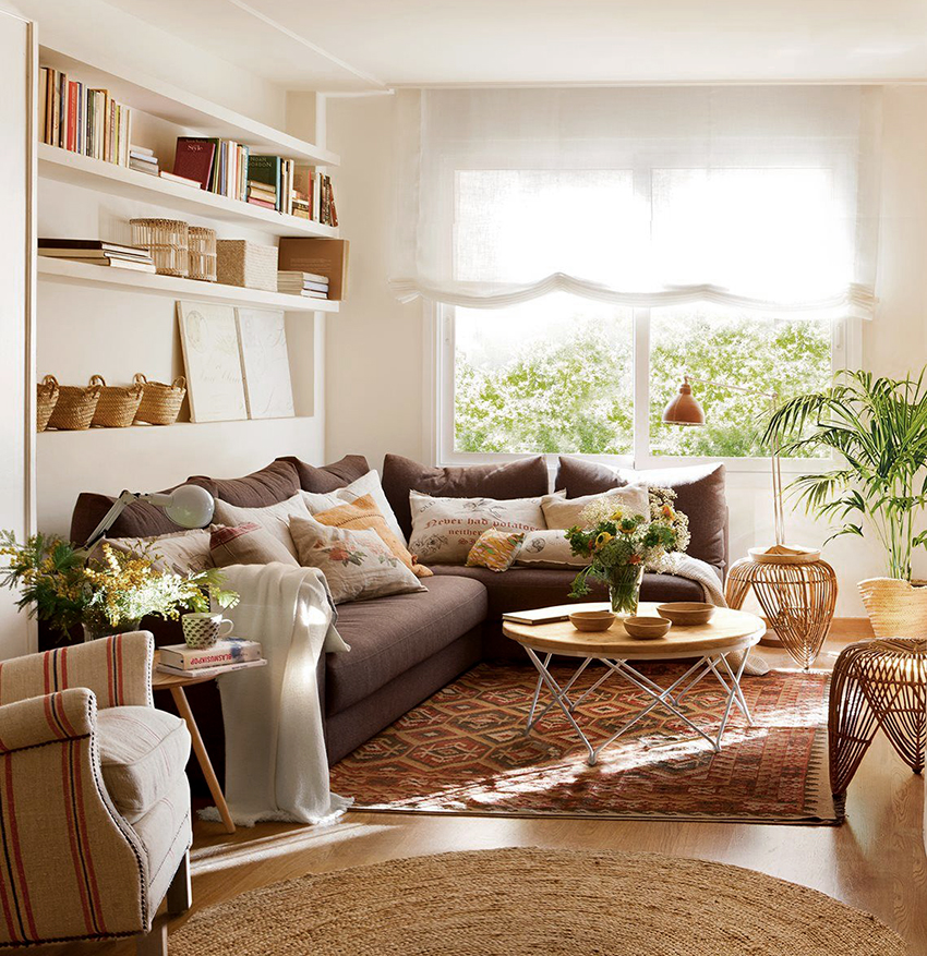 Modulære hjørnesofaer består av tre eller flere deler Modulære hjørnesofaer består av tre eller flere deler