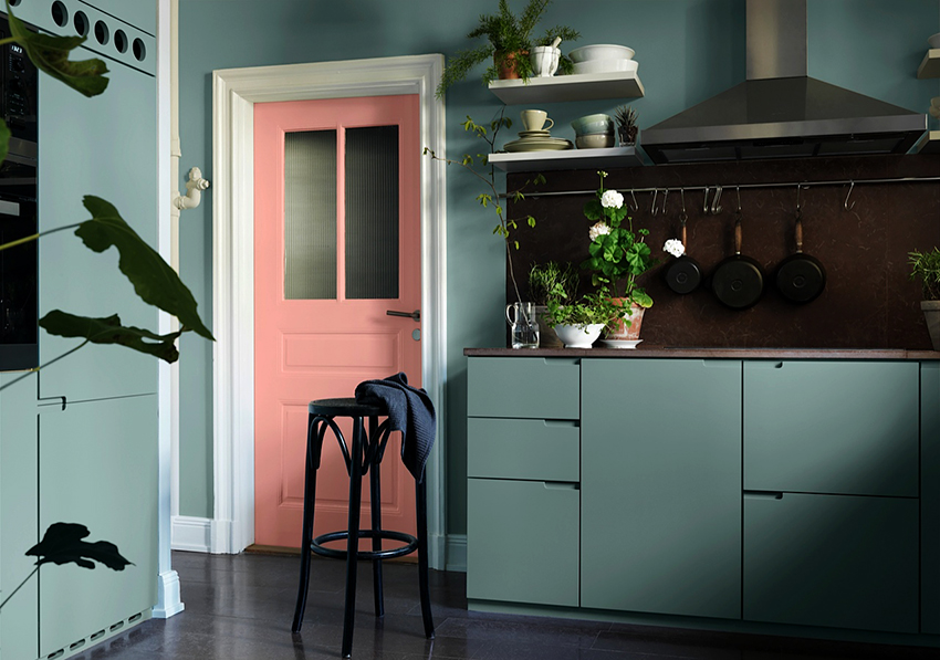 Nezvyčajnou, ale účinnou kombináciou bude tandem zelenej a ružovej Nezvyčajnou, ale účinnou kombináciou bude tandem zelenej a ružovej