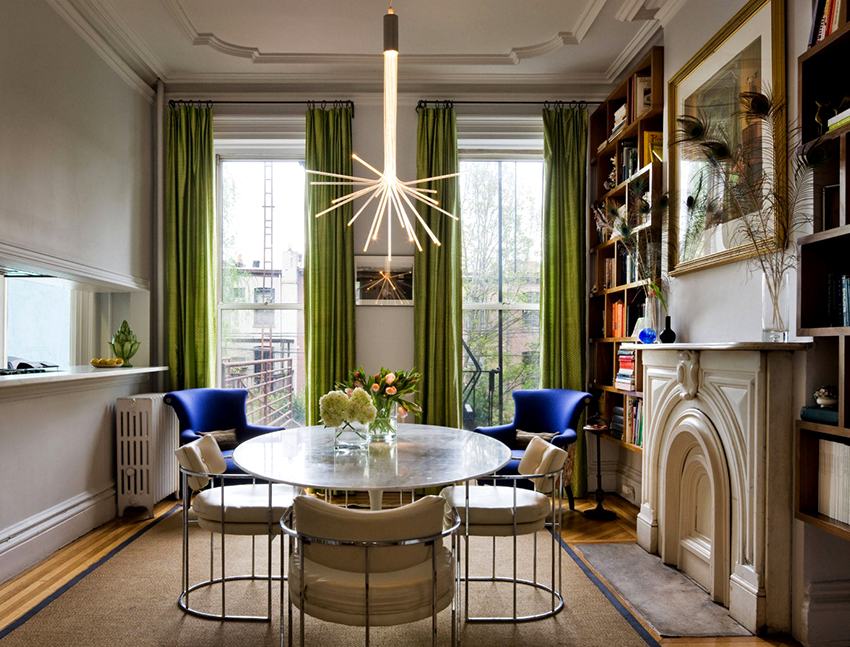 Nie zaleca się stosowania lambrekinów w małym salonie. Nie zaleca się stosowania lambrekinów w małym salonie.