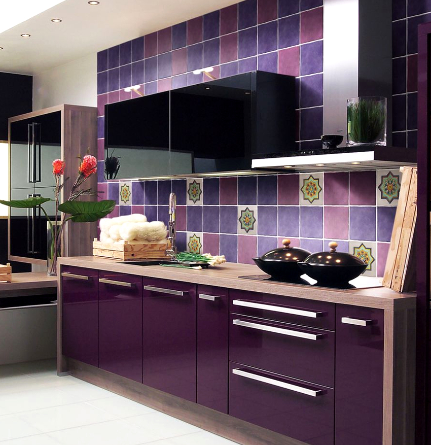 Linear purple set will organically fit into almost any room Linear purple set will organically fit into almost any room