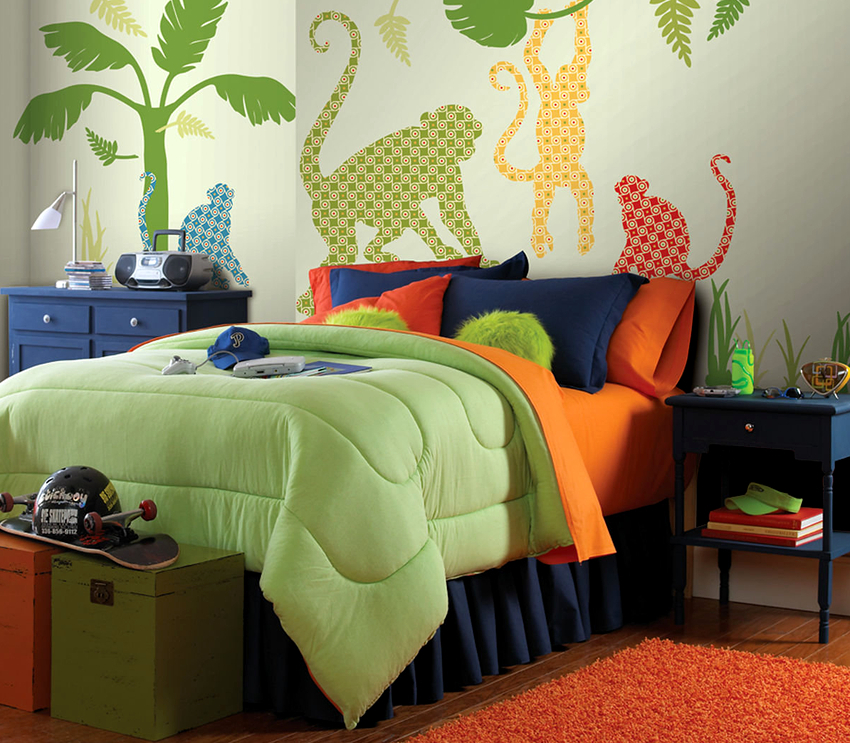 Przy wyborze nie zawsze powinieneś zaczynać od płci dziecka, ponieważ istnieją uniwersalne opcje, które będą odpowiednie w sypialni zarówno dziewcząt, jak i chłopców Przy wyborze nie zawsze powinieneś zaczynać od płci dziecka, ponieważ istnieją uniwersalne opcje, które będą odpowiednie w sypialni zarówno dziewcząt, jak i chłopców