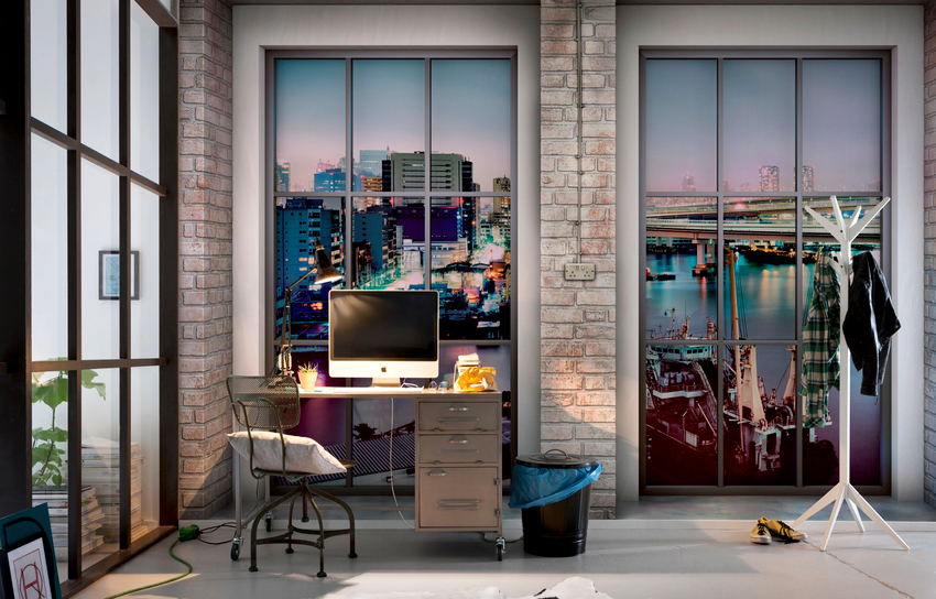 Платна, симулиращи гледка от прозореца, ще помогнат да се създаде уют и комфорт в къщата Платна, имитиращи гледката от прозореца, ще помогнат да се създаде уют и комфорт в къщата