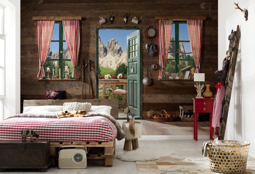 Стенописи трябва непременно хармонично да се впишат в цялостния интериор и да се комбинират с мебели Стенописи трябва непременно хармонично да се впишат в цялостния интериор и да се комбинират с мебели