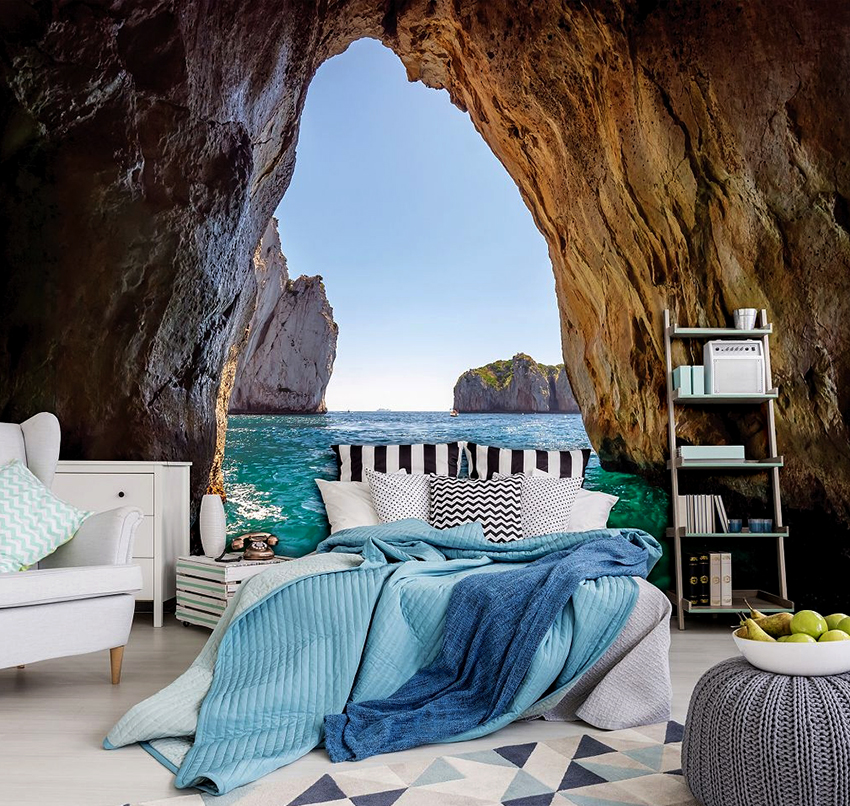 Gamtos freskos tinka suaugusiųjų ir vaikų miegamiesiems Gamtos freskos tinka suaugusiųjų ir vaikų miegamiesiems