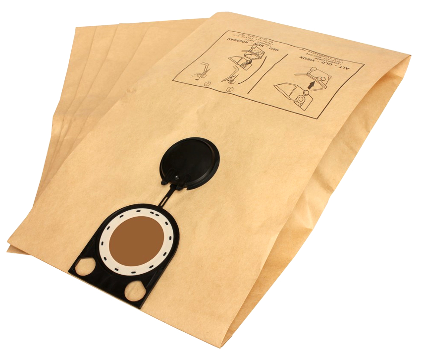 Papirposer fanger selv meget fine støvpartikler Papirposer fanger selv meget fine støvpartikler