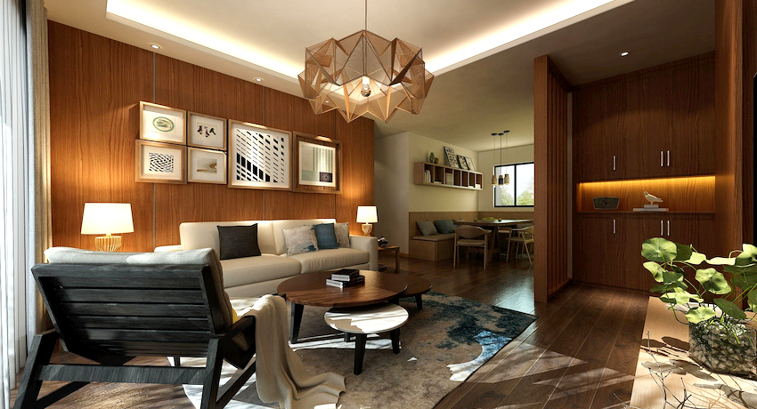 Nowoczesny żyrandol w przedpokoju to główny element oświetlenia pomieszczenia Żyrandol w przedpokoju: cząsteczka słońca we wnętrzu pomieszczenia