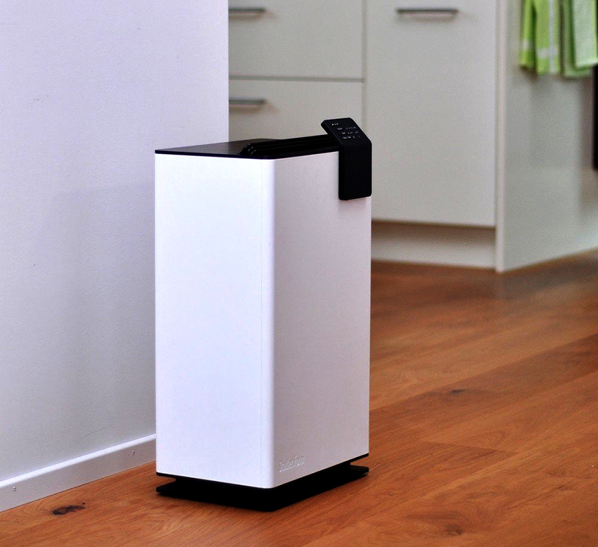 Асимилиращият влагоуловител нормализира влажността в помещенията чрез обмен на въздух Асимилиращият влагоуловител нормализира влажността в помещенията чрез обмен на въздух