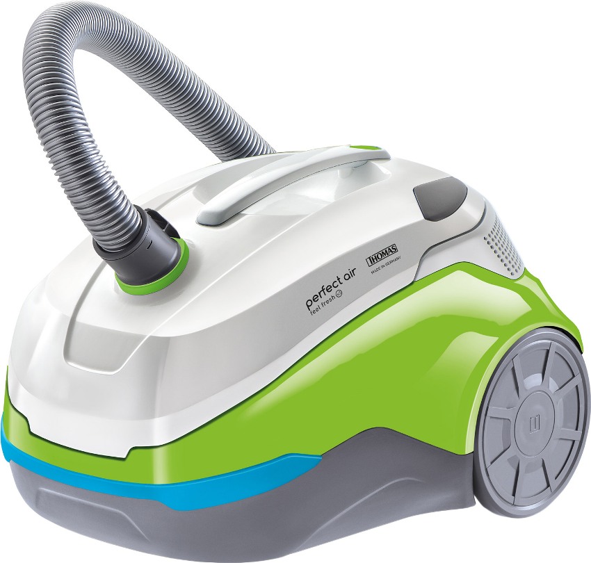 Το Thomas Perfect Air Feel Fresh είναι εξοπλισμένο με φίλτρο aquafilter και HEPA13, καθώς και χώρο αποθήκευσης για τυπικά εξαρτήματα Το Thomas Perfect Air Feel Fresh είναι εξοπλισμένο με φίλτρο aquafilter και HEPA13, καθώς και χώρο αποθήκευσης για τυπικά εξαρτήματα