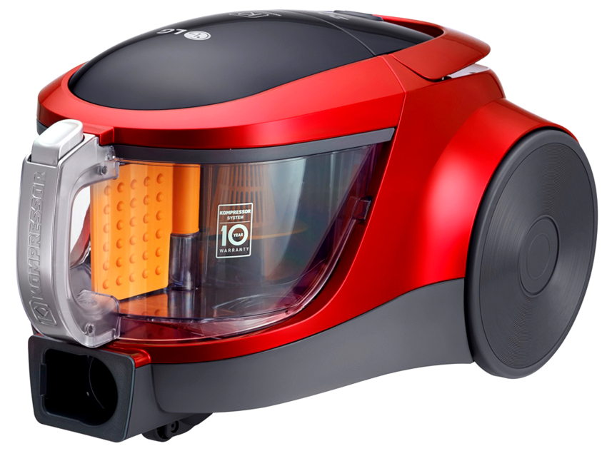 Az LG VK76A09NTCR porszívó vonzó kialakítású és kompresszoros funkcióval rendelkező készülék Az LG VK76A09NTCR porszívó vonzó kialakítású és kompresszoros funkcióval rendelkező készülék