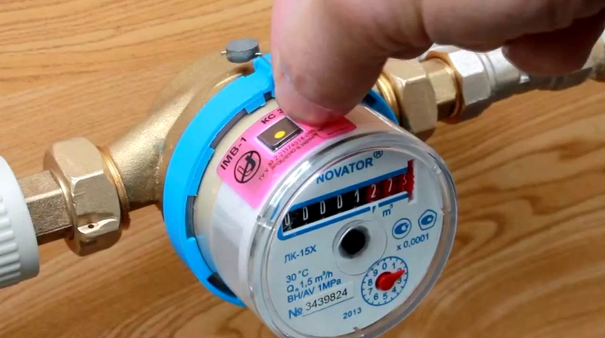 Forsegling av vannmålere er laget med forskjellige typer sel Forsegling av vannmålere er laget med forskjellige typer sel