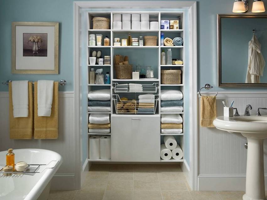 Tủ giúp bạn có thể bố trí thêm không gian để đựng hóa chất gia dụng và các phụ kiện tẩy rửa khác Tủ giúp bạn có thể bố trí thêm không gian để đựng hóa chất gia dụng và các phụ kiện tẩy rửa khác