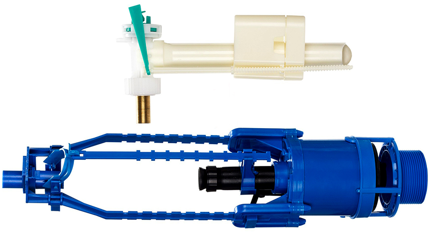 Дренажният клапан може да бъде оборудван с мембрана или поплавъчен механизъм Дренажният клапан може да бъде оборудван с мембрана или поплавъчен механизъм