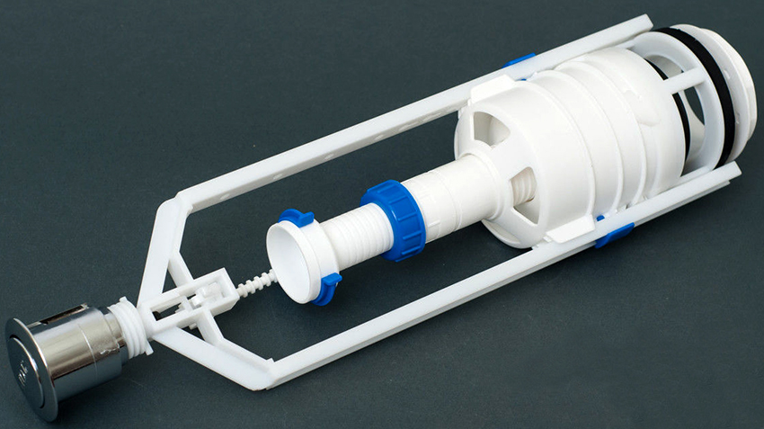 Повечето дренажни клапани са направени от полимери Повечето дренажни клапани са направени от полимери