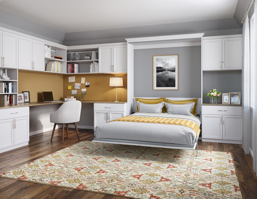 Ang tama at karampatang pag-aayos ng dingding sa silid-tulugan ay magbibigay-daan sa iyo upang ayusin ang puwang upang ang lahat ng kailangan mo ay nasa kamay na Ang tama at karampatang pag-aayos ng dingding sa silid-tulugan ay magbibigay-daan sa iyo upang ayusin ang puwang upang ang lahat ng kailangan mo ay nasa kamay na